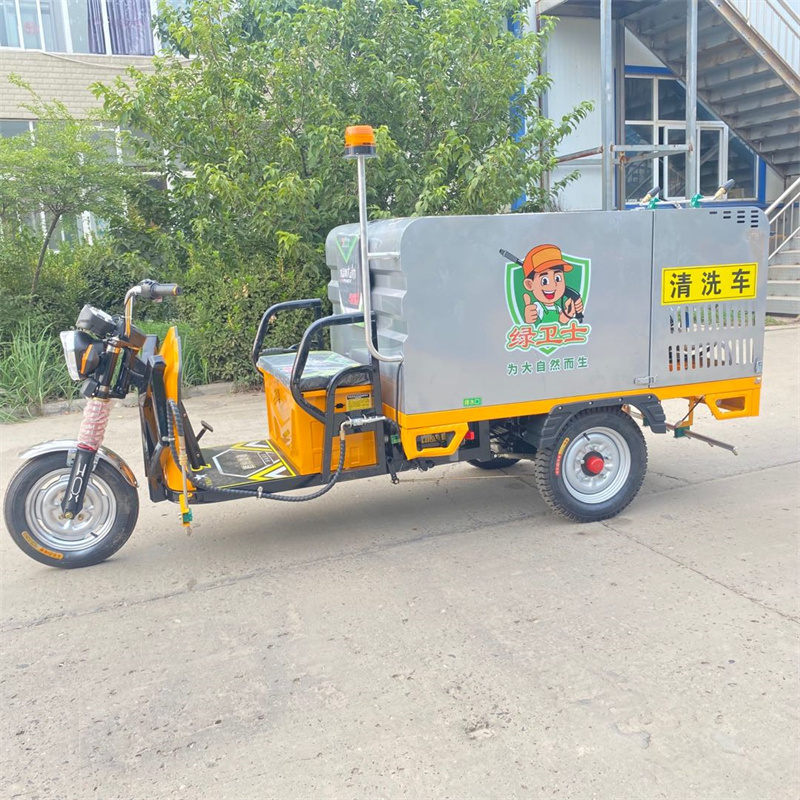 鹰潭电动高压冲洗车CX700A（不锈钢箱体）